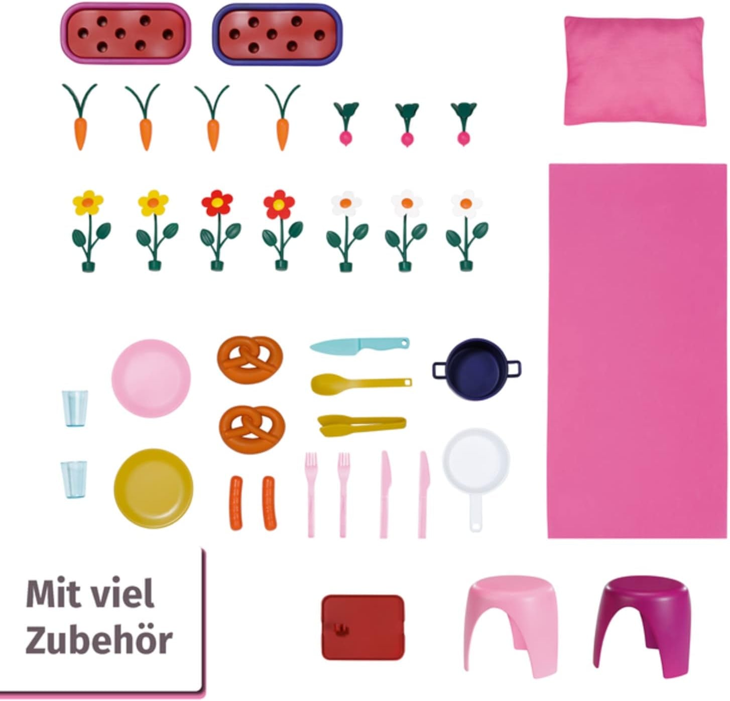 BABY Born Casa delle bambole, Casa del fine settimana con funzione luce e suono, pannelli laterali apribili, lavello, griglia e tanti accessori, 832752, Zapf Creation