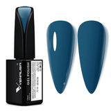 VENALISA Smalto per unghie UV arancione corallo 15ml Smalto per unghie gel per lampada UV per unghie Modelli di smalto gel arancione corallo trasparente per design delle unghie fai da te