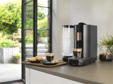 Macchina espresso a capsule K-FEE TWINS II per caffè, tè e cacao | Macchina per caffè espresso per tazze grandi | Riscaldamento rapido | Serbatoio dell'acqua da 2,3 l | 19 battute | Nero-rame