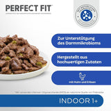 PERFECT FIT™ Buste per gatti, indoor, con pollo, 12 x 85 g