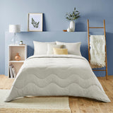 Piumino Night Lark Senza Fodera, 4,5 Tog, King Size, Collezione Tufted Dot, Biancheria da Letto di Lusso, Ipoallergenico, Lavabile in Lavatrice, Piumini e Piumini Caldi Sabbia Naty Shop Warm Sand 4.5 Tog - King