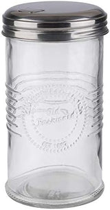 APS 40510 Distributore di zucchero - OLD FASHIONED, Ø 7,5 cm, H: 14 cm, Vetro, 0,35 litri, Tappo con filo in...
