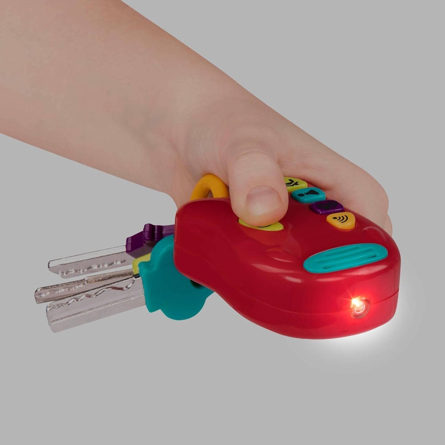 Battat toy key baby toy - Portachiavi colorato per auto con luci e suoni per bambini da 10 mesi in su Bebe Toys Naty Shop