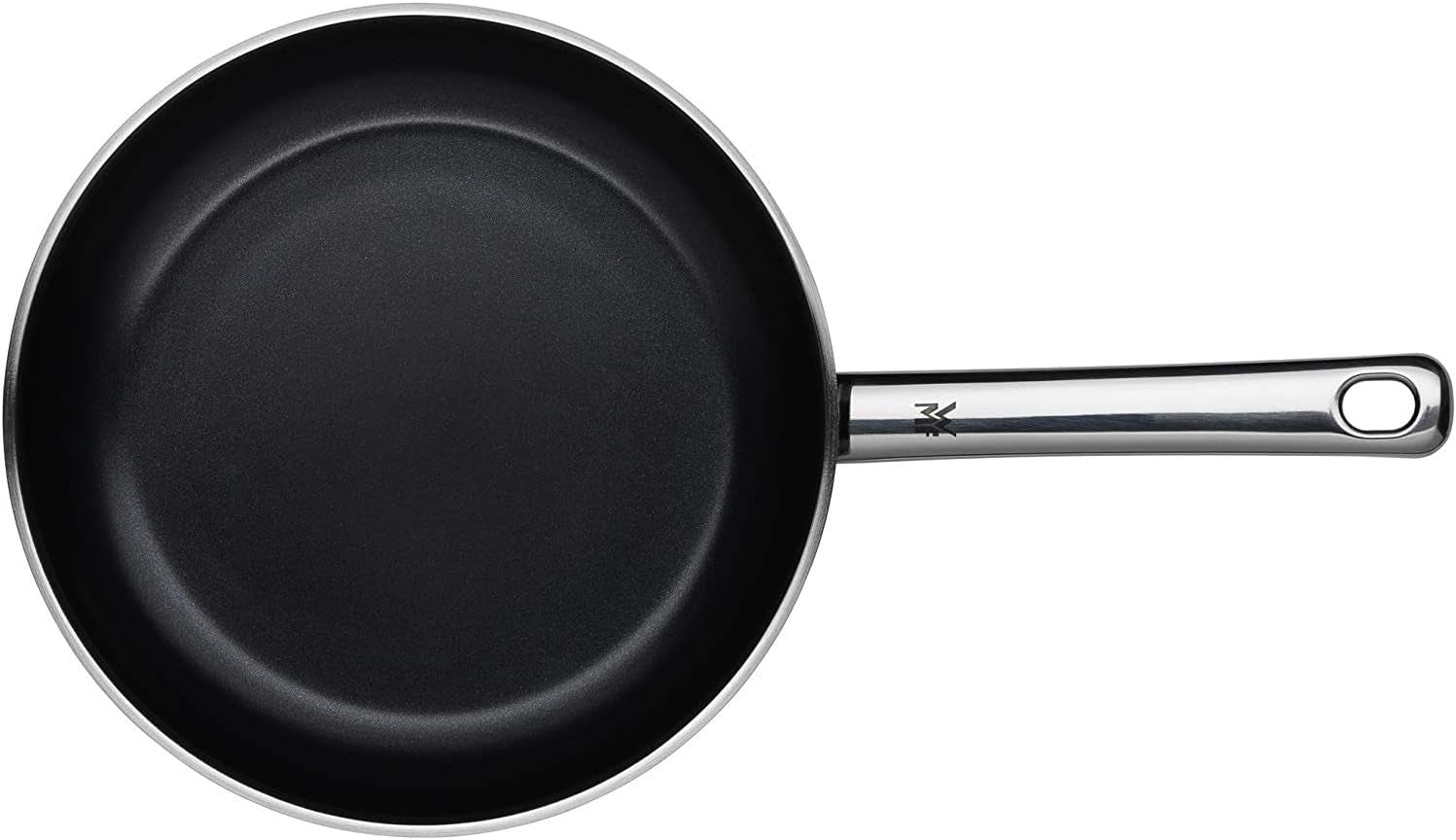 WMF Devil set di padelle 2 pezzi, padella per induzione 24, 28 cm, acciaio inossidabile Cromargan, rivestimento in ceramica, resistente al forno Pentole e Padelle Naty Shop