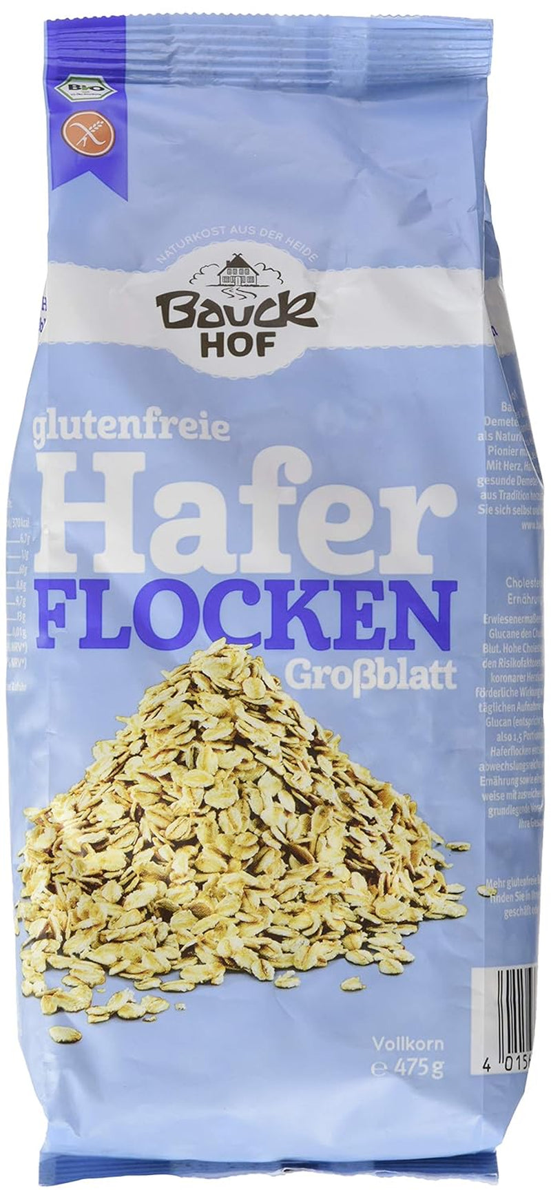 Fiocchi d'avena bio, 475 g