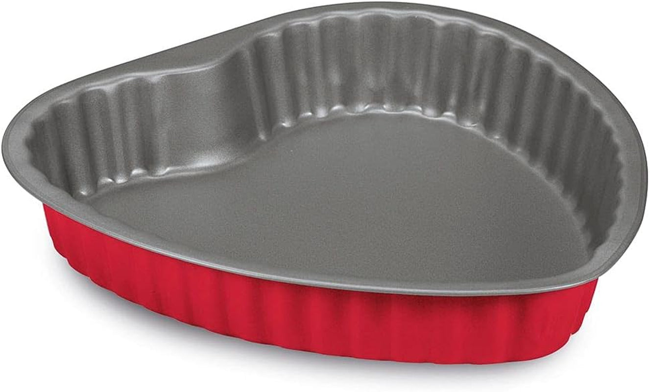 508000000hgnam Rossana 2.0, a forma di cuore 25 cm, acciaio con rivestimento inadeguato, Stampi e teglie per dolci Naty Shop