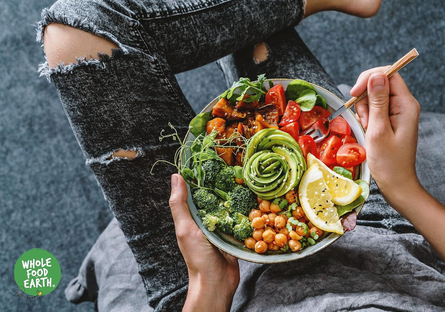 Ceci integrali della terra, 8 mm (ideali per l'hummus), non OGM, naturali, vegani, senza latticini, senza zuccheri aggiunti, 2 kg