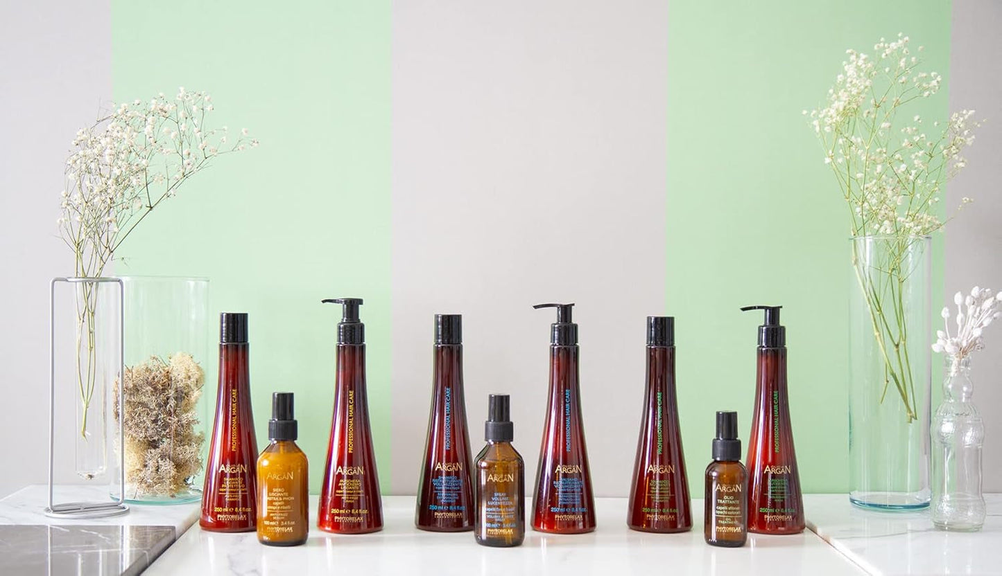 Phytorelax Trattamento Capelli Argan Anti-Crespo 250.0 ml, Prezzo/100 ml: 3,19 EUR Maschera per capelli Naty Shop