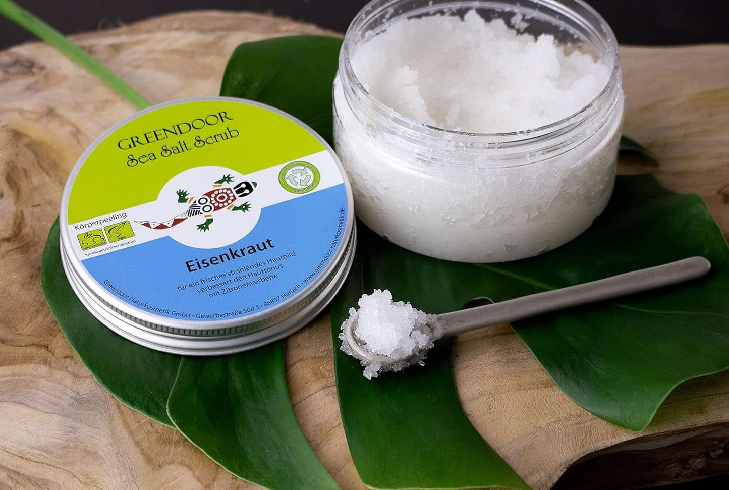 GREENDOOR Scrub Corpo, Vegano, Profumo di Limone, 280 g Cosmetici e Beauty Naty Shop