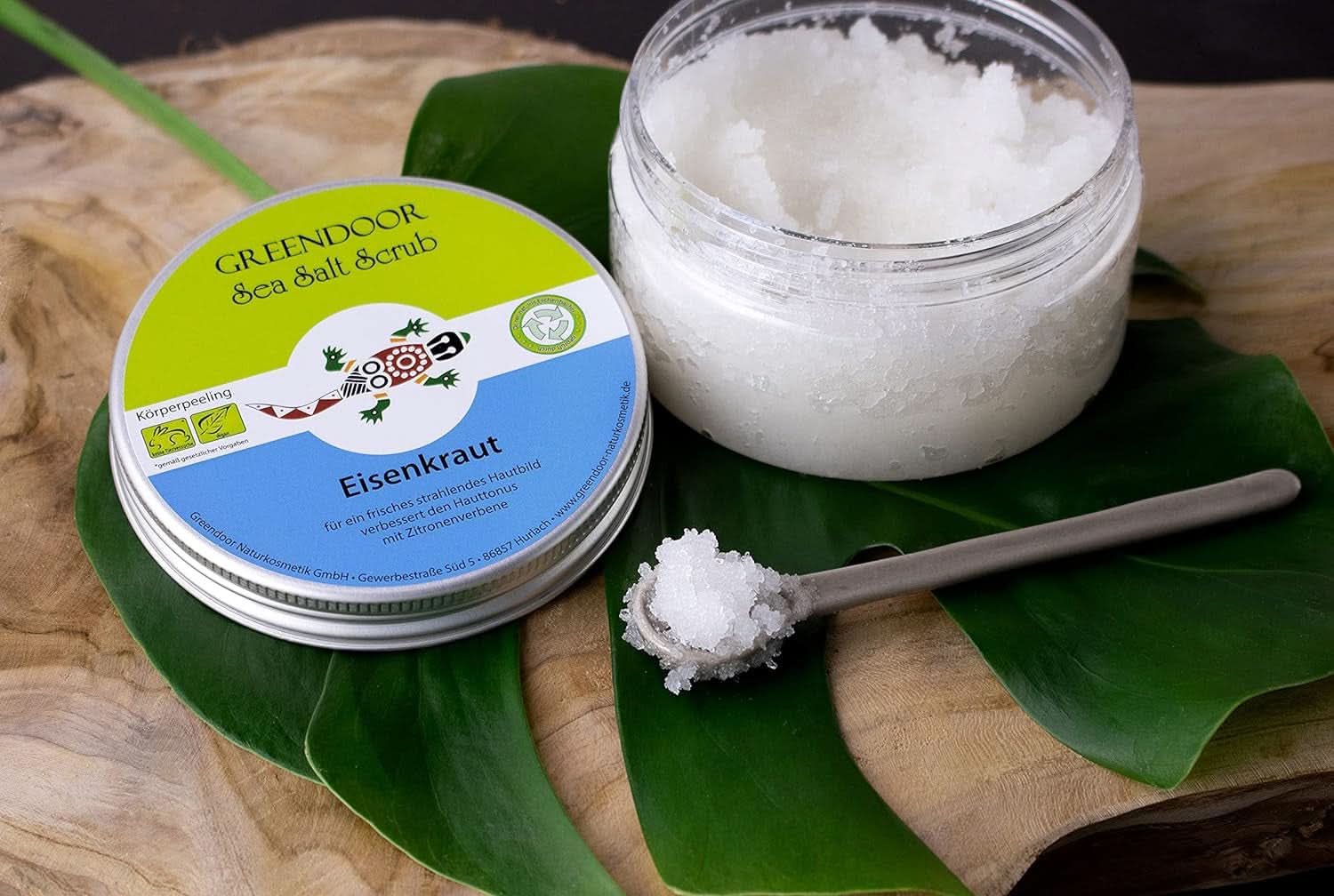 GREENDOOR Scrub Corpo, Vegano, Profumo di Limone, 280 g Cosmetici e Beauty Naty Shop
