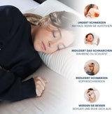 Valentia Medical Cuscino di Supporto per Collo in Memory Foam Cuscino Ortopedico per Dolore al Collo Cuscino per Collo in Memory Foam Fodera Lavabile Ultra Morbida Cuscini Ortopedici Cervicali Naty Shop