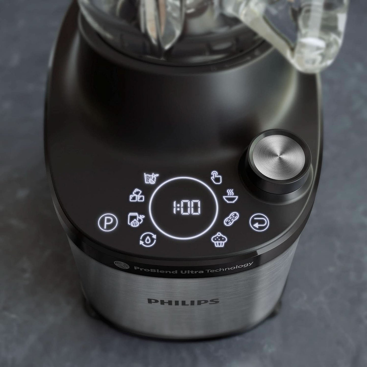 Frullatore PHILIPS Serie 7000 HR3760/00, 2l, 1500W, 12 velocità, nero Cucina Naty Shop