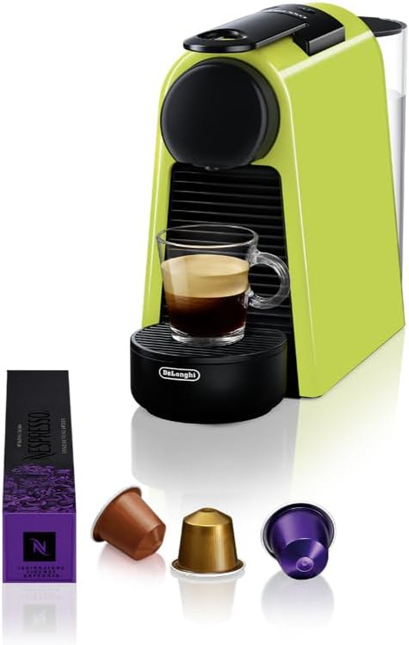 Macchina per caffè espresso con capsule Nespresso De'Longhi Essenza Mini, nera | Pressione della pompa 19 bar | Serbatoio dell'acqua 0,6 l | Per espresso e lungo | Piccola macchina per caffè espresso – Grandi momenti di caffè | EN85.B