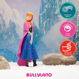 Bullyland 12960 - Statuetta della principessa Anna del film Frozen di Walt Disney, ca. 9,5 cm, molto dettagliato, ideale come piccolo regalo per bambini dai 3 anni in su
