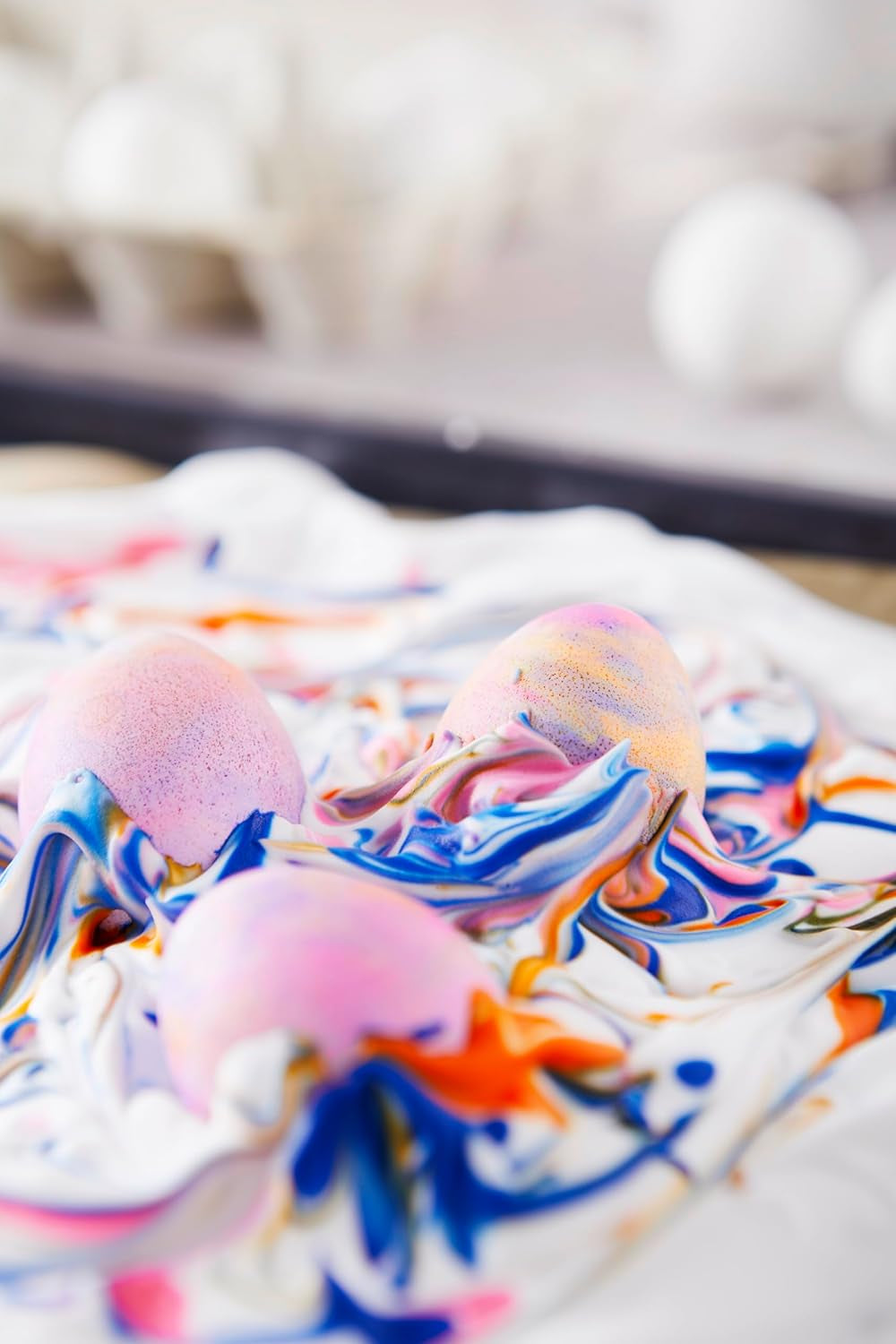 Heitmann Egg Colors - Esperimenti sulle uova - Schiuma colorante magica