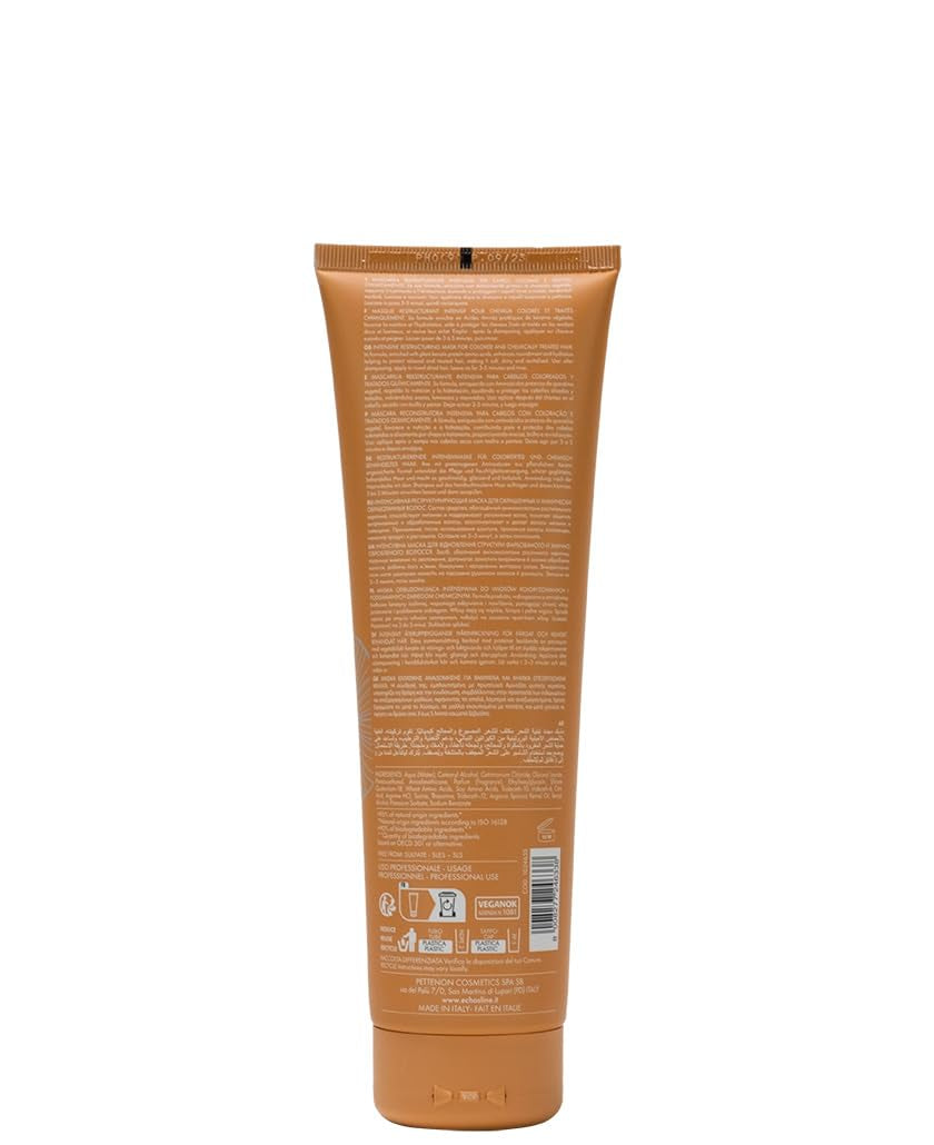 Echosline Maschera ristrutturante intensiva per capelli colorati e trattati chimicamente, maschera per capelli Naty Shop da 300 ml
