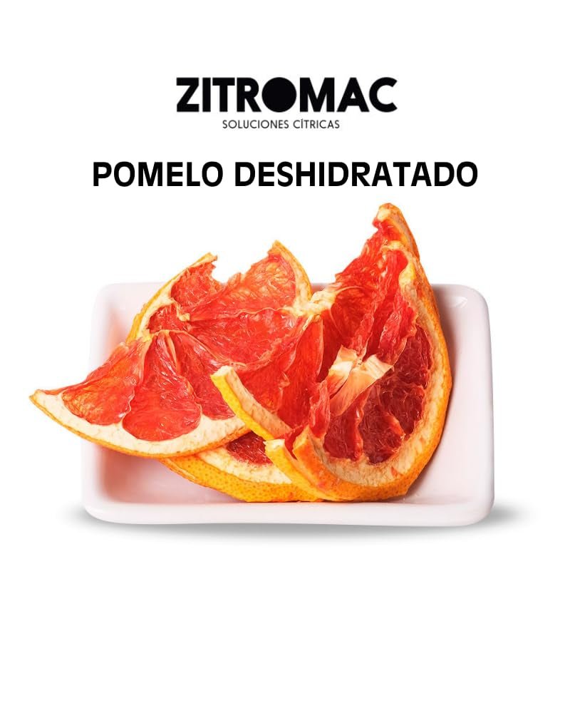 160gr Pompelmo essiccato per cocktail - Frutta secca senza zucchero per cocktail, decorazioni, pasticceria, Natale, bevande - Fette essiccate 100% naturali senza additivi Prodotti disidratati Naty Shop