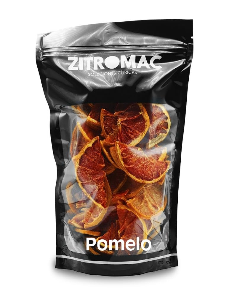 Pompelmi Secchi per Cocktail 160gr - Frutta Secca Senza Zucchero per Cocktail, Decorazioni, Dolci, Natale, Drink - Fette Secche 100% Naturali Senza Additivi Prodotti Disidratati Naty Shop Default Title