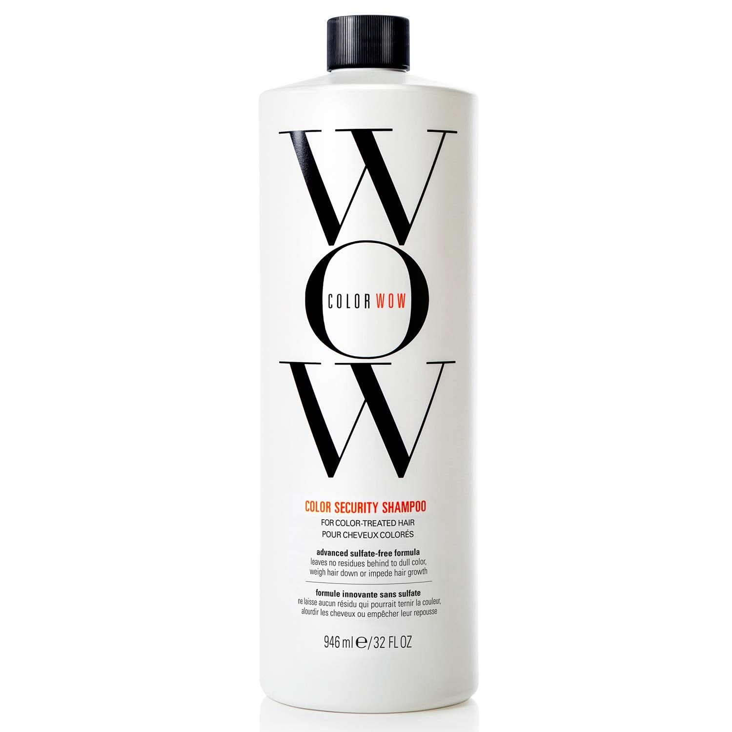 Wow Color Shampoo Shampoo per la cura del colore senza siliconi e solfati per capelli colorati 250ml Naty Shop Doccia e bagno 946ml