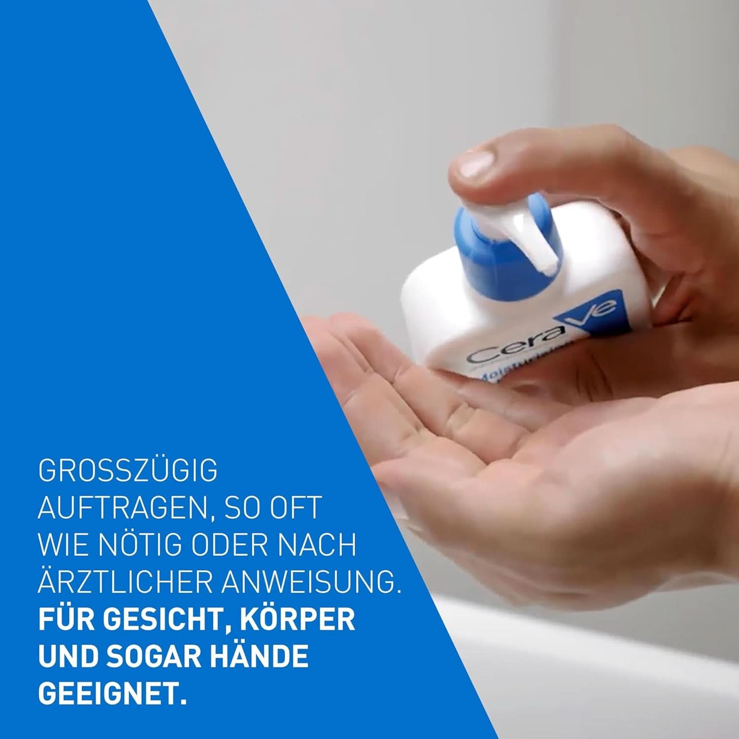 Lozione corpo Cerave con pompetta dosatrice, indicata per dermatite atopica e pelle secca o molto secca, 236 ml Cosmetici e Beauty Naty Shop