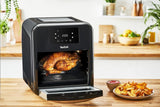 Tefal Easy Fry Oven & Grill Friggitrice ad aria calda 9 in 1, 11 L Per 6 porzioni, 7 accessori, 8 programmi, ricette online Elettrodomestici Naty Shop