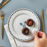 Servizio da dessert Karaca İznik per 6 persone, 18 pezzi - stoviglie eleganti per dessert deliziosi