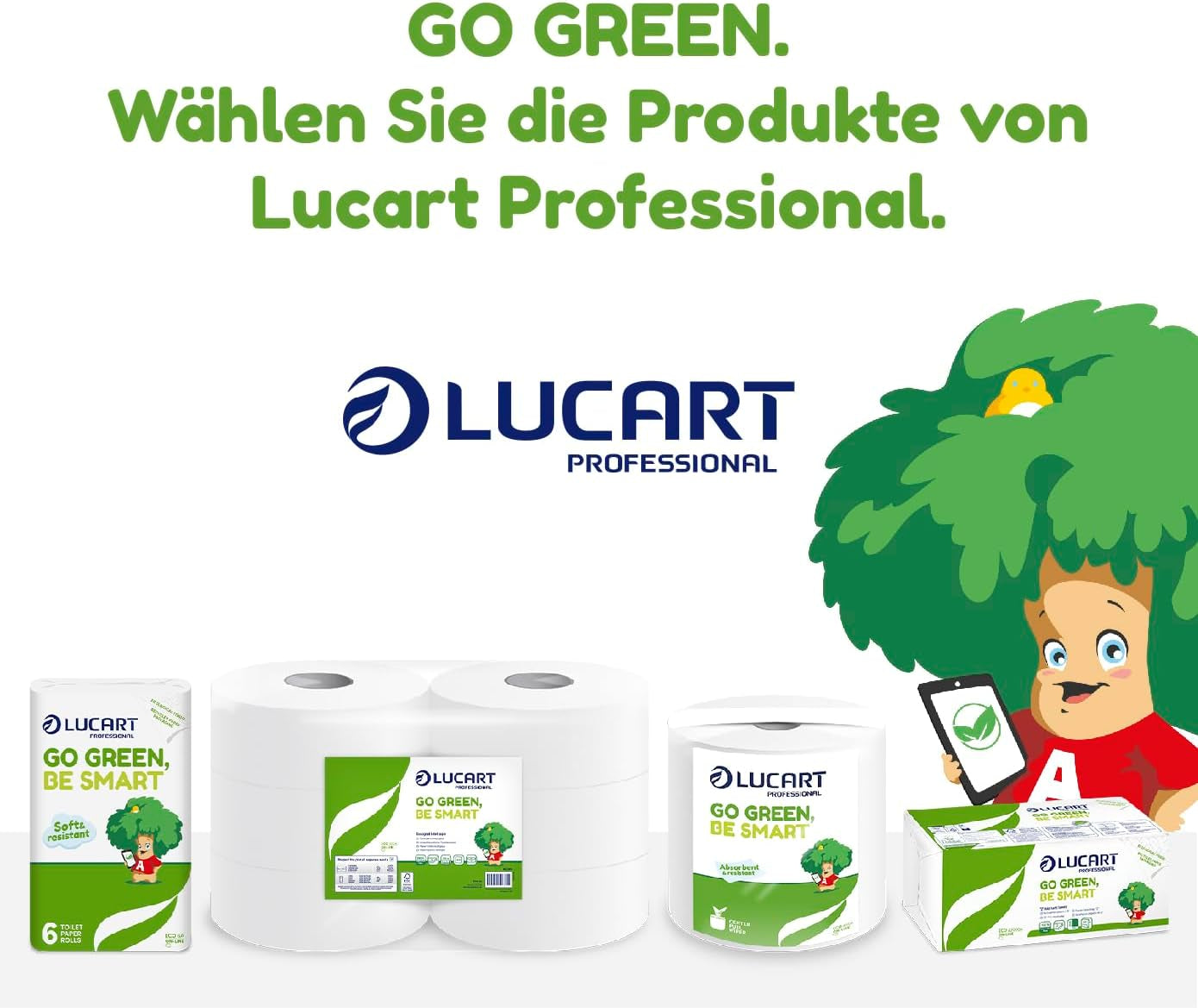 Rotoli di carta igienica Jumbo Eco, 2 veli, crema lavamani con formula detergente, idratante e levigante - Profumo floreale - 5 l, 6 pezzi (confezione da 1)