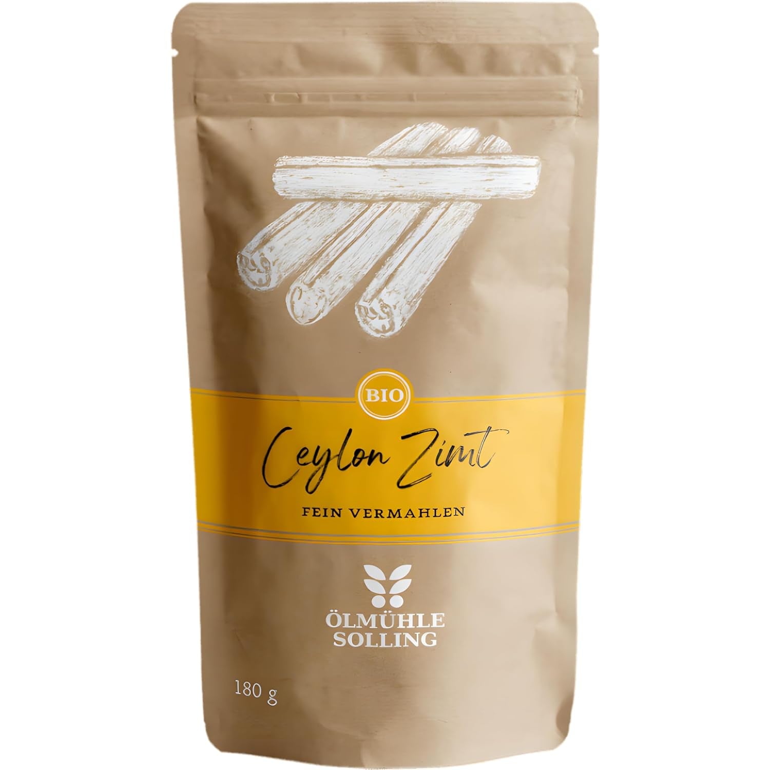 - BIO Ceylon Zimt | Ceylon Zimtpulver aus kontrolliert biologischem Anbau | Zimtpulver fein vermahlen aus ganzen Zimtstangen. Ideale per muesli, milchreis, gebäck uvm. | Contenuto: 180 g