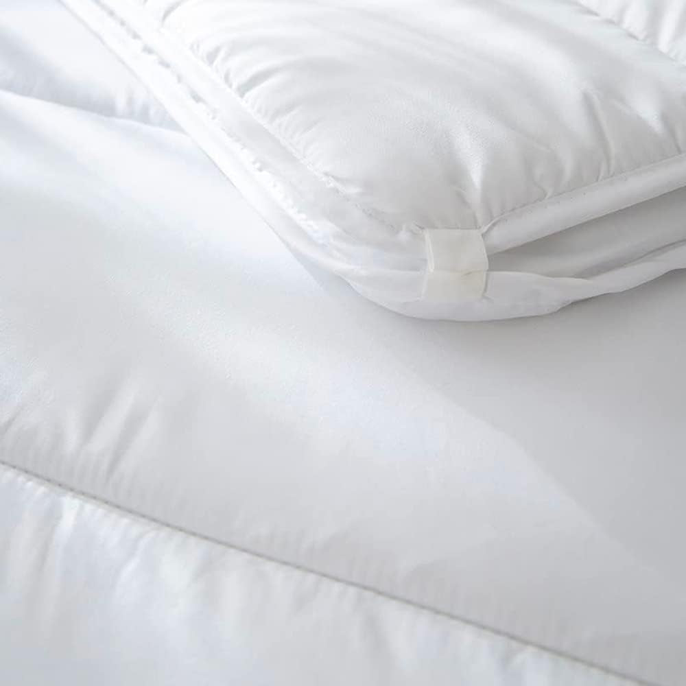 Trapunta Abeil 4 stagioni, bianca, poliestere, bianco, 240 X 260 Cm Trapunte e trapunte Naty Shop
