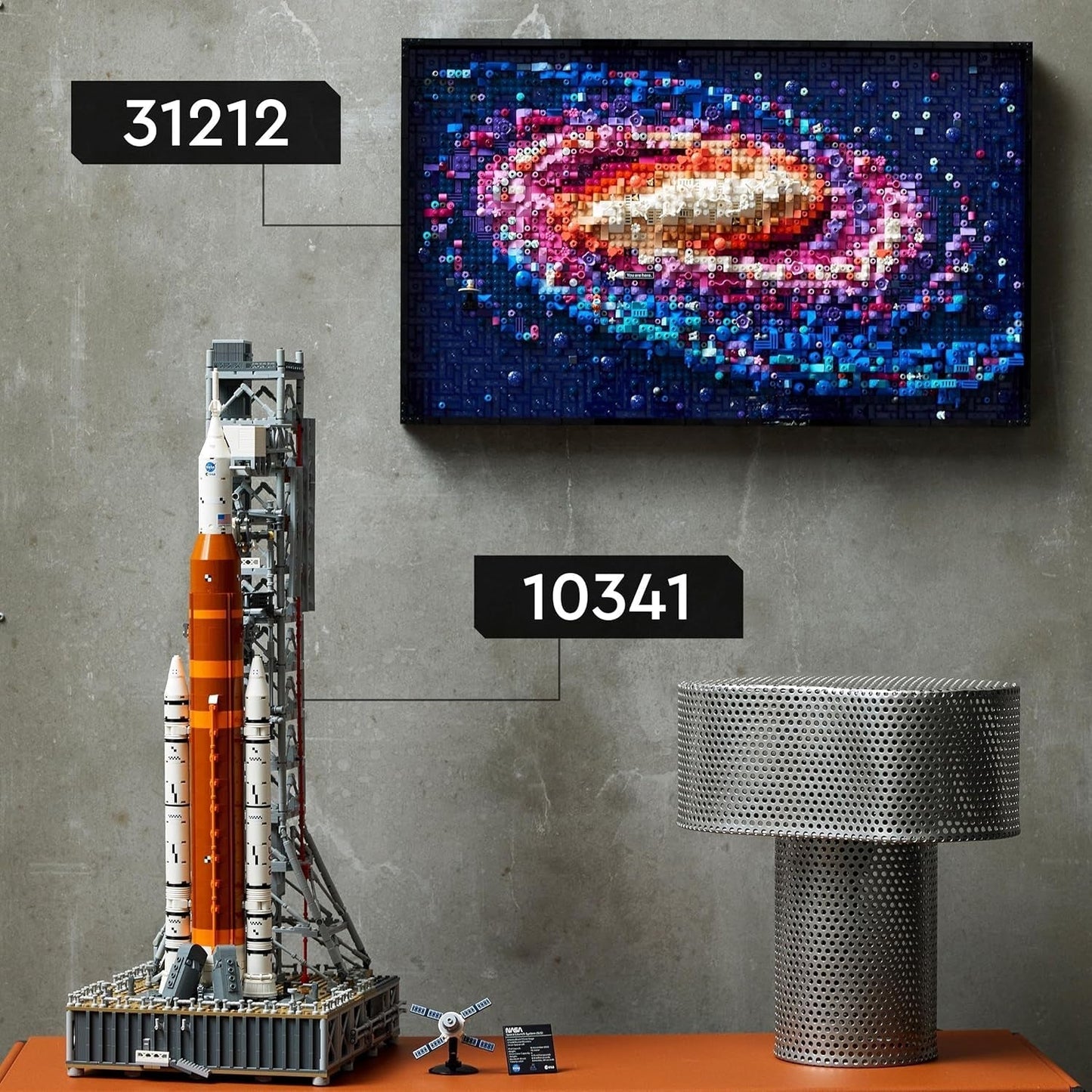 LEGO Icons NASA Artemis Launch Pad Regalo Arredamento per soggiorno o ufficio Set da costruzione per adulti con capsula spaziale Orion e piattaforma di lancio Articolo da collezione 10341 Set da costruzione Acquista il negozio LEGO