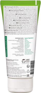 WELEDA Gel doccia rinfrescante biologico vegano, gel doccia unisex, gusto limone/arancia, 200 ml Naty Shop