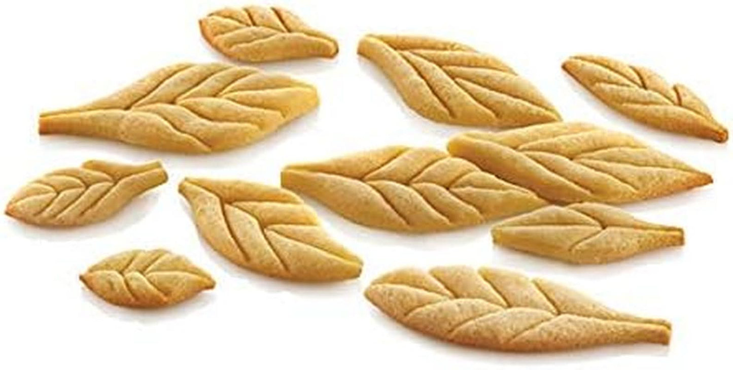 Silikomart, Voila Cookie Leaves, 240mm X 150mm, altezza 20mm Cucina Naty Shop