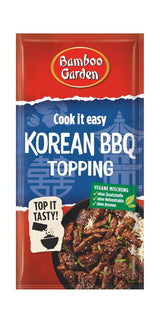 Bamboo Garden - Topping per barbecue coreano | Gewürztopping zum Verfeinern von Koreaischen Grillgerichten | Ingredienti vegani e naturali | 15 g in busta