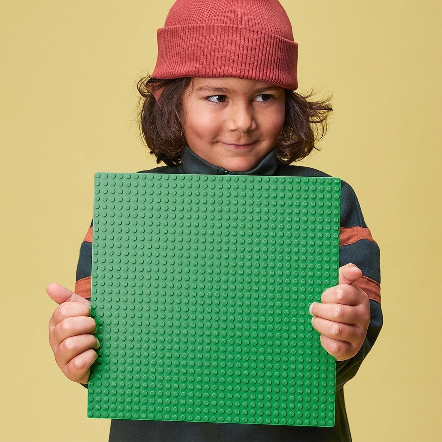 LEGO 11023 Piastra da costruzione classica verde, piastra di base quadrata con rientranze 32X32 come base per la costruzione e altri set LEGO Set da costruzione Besuche den LEGO-Store