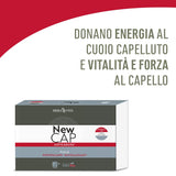 Newcap Fiale Anticaduta Prodotto cosmetico per capelli deboli, 12 fiale Cura dei capelli Naty Shop