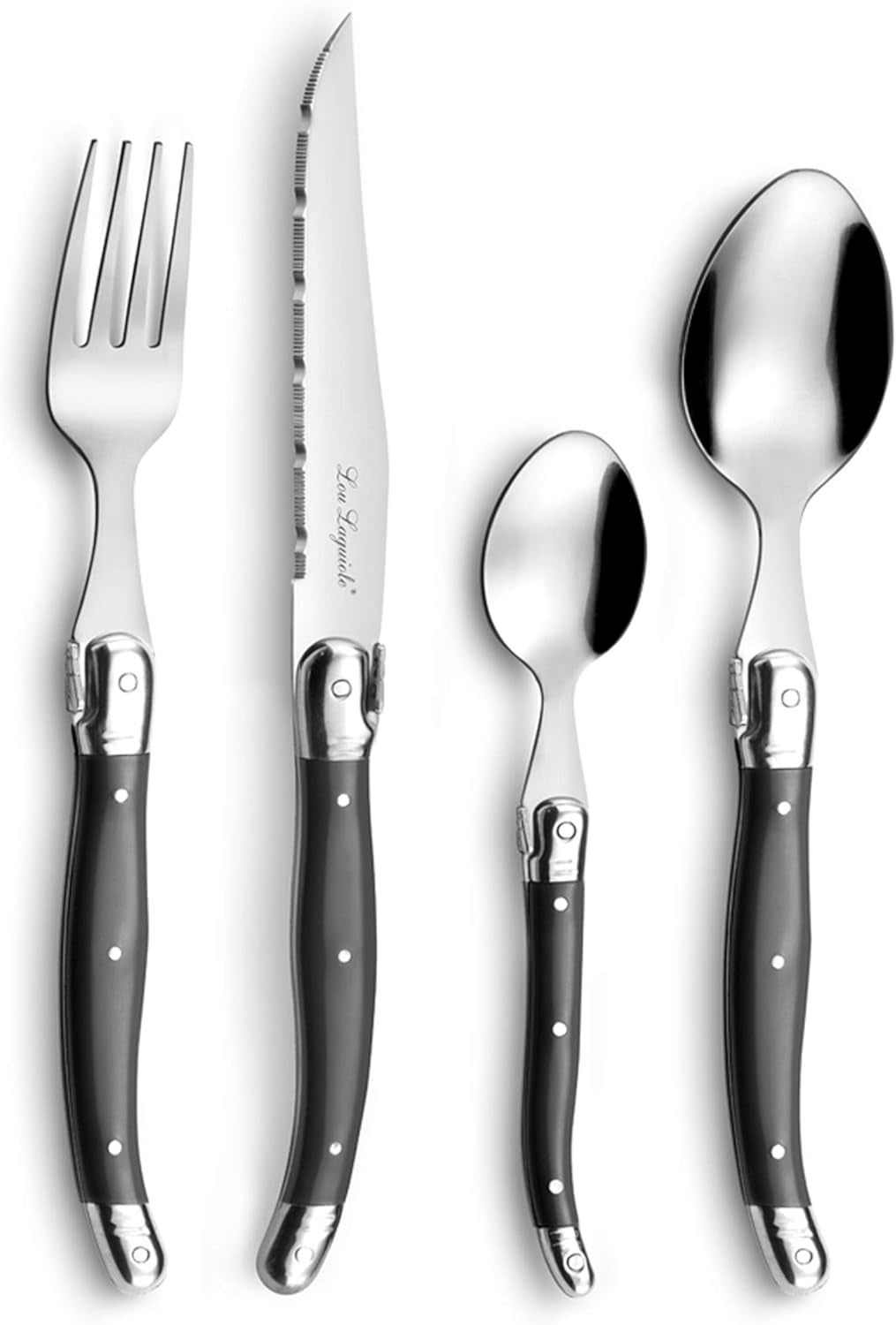 LOU LAGUIOLE TRADITION Set posate bistecca 24 pezzi Kitchen Naty Shop