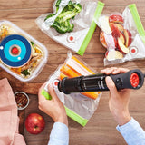 Bosch Stabmixer Ergomixx MS6CB61V1, Vakuum-Funktion, Edelstahl-Mixfuß, Mix- Und Messbecher, Vakuum-Pumpe, Vakuum-Beutel, Vakuum-Frischhaltedose, 12 Stufen plus Turbo, 1000 W, Nero/Antracite Kitchen Naty Shop