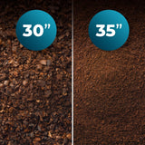 Cecotec Coffee 66 Grind & Drop Caffettiera a goccia essenziale. 1086 W, macinacaffè a lame, fino a 12 tazze, tecnologia Extreme Aroma, digitale, acciaio inossidabile, spegnimento automatico.