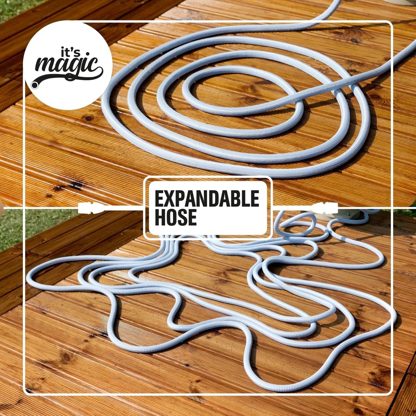 Magic Soft Smart 22,5 Metri - Tubo Irrigazione Giardino, Antinodo, Antitorsione, Tubo Acqua