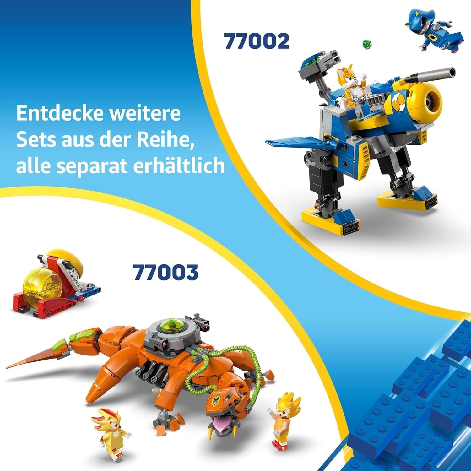 LEGO Sonic the Hedgehog Sonics Resa dei conti al falò Gioco giocattolo per bambini e appassionati di videogiochi Set da costruzione per ragazzi e ragazze Set di avventure di 7 anni Set da collezione 77001 Beuche den LEGO-Store