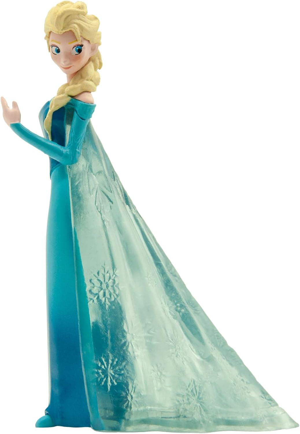 Bullyland 12961 - Statuetta Elsa di Arendelle dal film Frozen di Walt Disney, ca. 10,1 cm, molto dettagliato, ideale come piccolo regalo per bambini dai 3 anni in su