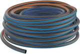 Fiskars L Tubo dell'acqua, Protezione UV, Testato a pressione, Livello di rigidità alla torsione 4 (su 5), 30 m, Ø 1,3 cm (1/2"), 4,2 kg, Nero/Arancione/Blu, 1027105