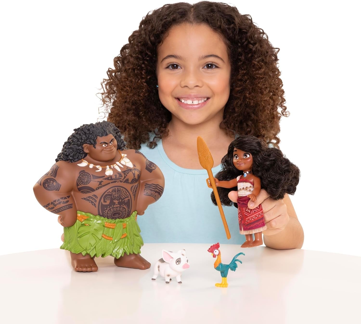 Set regalo Moana 2 Vaiana e Maui 15 cm