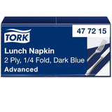 Tork 477840 Tovaglioli pranzo color lime / Tovaglioli a 2 veli per piccoli pasti o snack / Qualità avanzata / Tovaglioli di carta 10 X 200 (2000) / 32,6 X 33 cm (L X P) / Piega 1/4