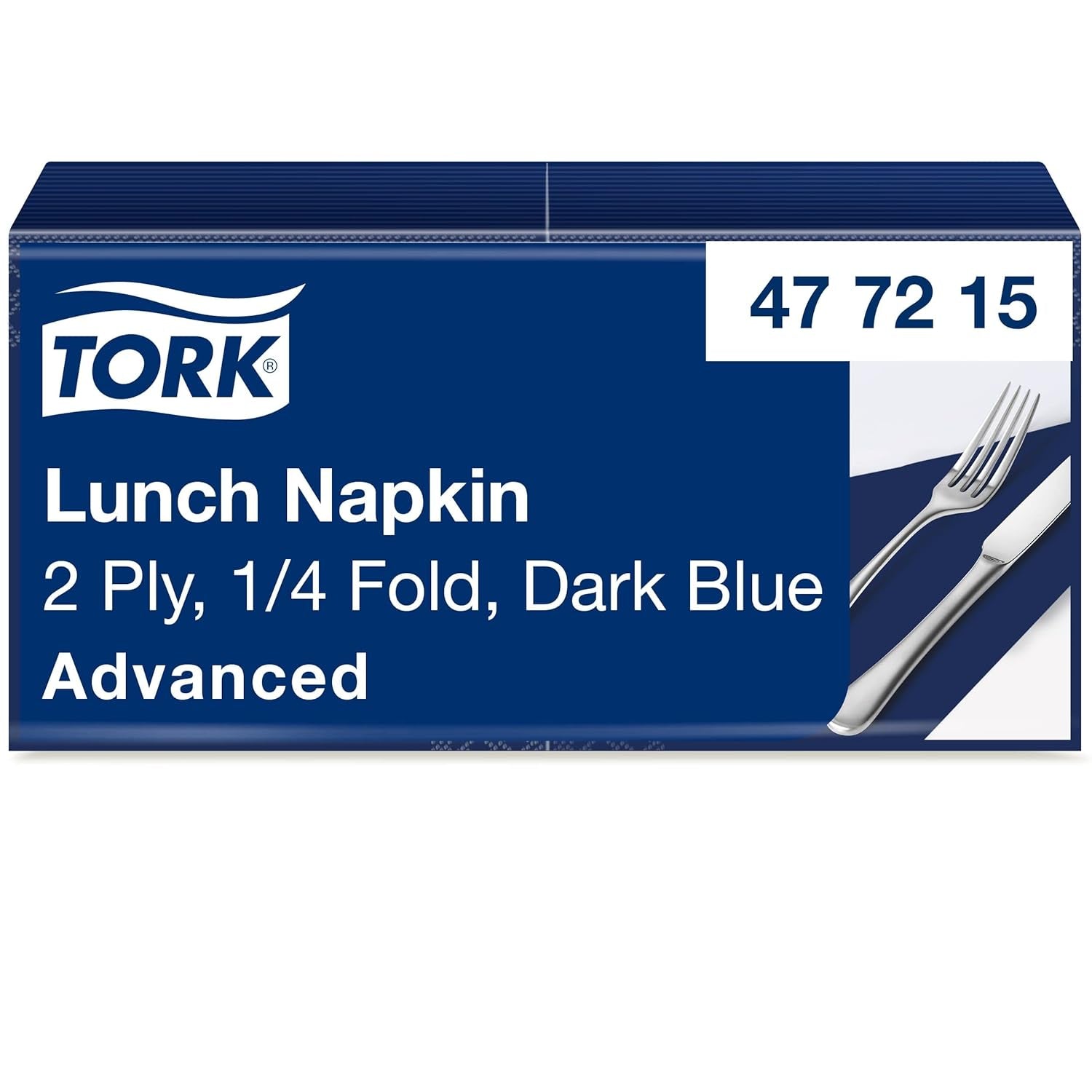Tork 477840 Tovaglioli pranzo color lime / Tovaglioli a 2 veli per piccoli pasti o snack / Qualità avanzata / Tovaglioli di carta 10 X 200 (2000) / 32,6 X 33 cm (L X P) / Piega 1/4