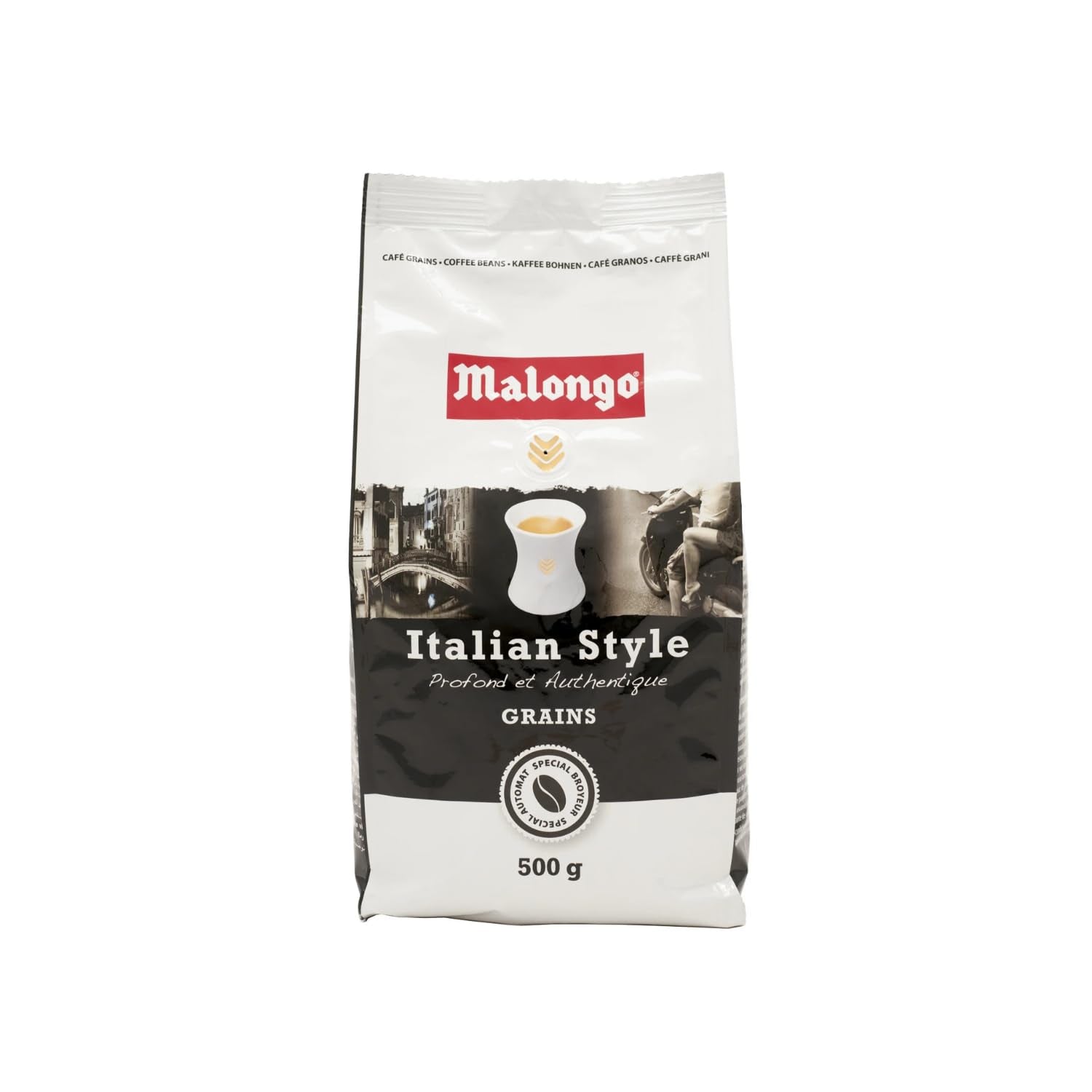Caffè in grani MALONGO all'italiana - 1 kg