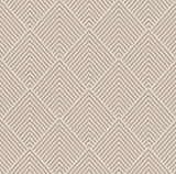 Papstar, 50 tovaglioli "ROYAL Collection" piega 1/4 40 cm x 40 cm "Elegance" Marrone, #86498 (confezione da 2)