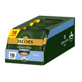 Jacobs Pads Crema Mild, Pads compatibili Senseo, 5 x 18 Getränke, 90 Kaffeepads