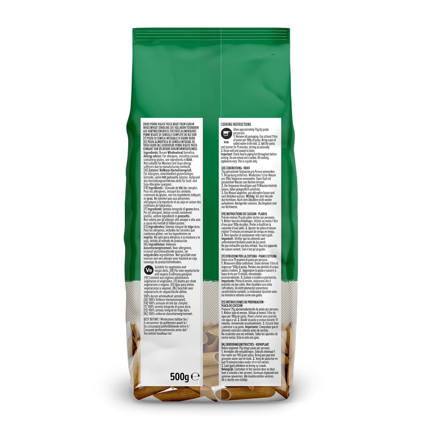 Penne Rigate Integrali dell'Amazzonia, 500g