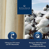 Billerbeck Trapunta Lina Superlight - Trapunta in lino - 155 X 220 Cm - Trapunta estiva, trapunta rinfrescante, trapunta estiva leggera - 70% lino, 30% cotone, bianco Trapunte e trapunte Naty Shop